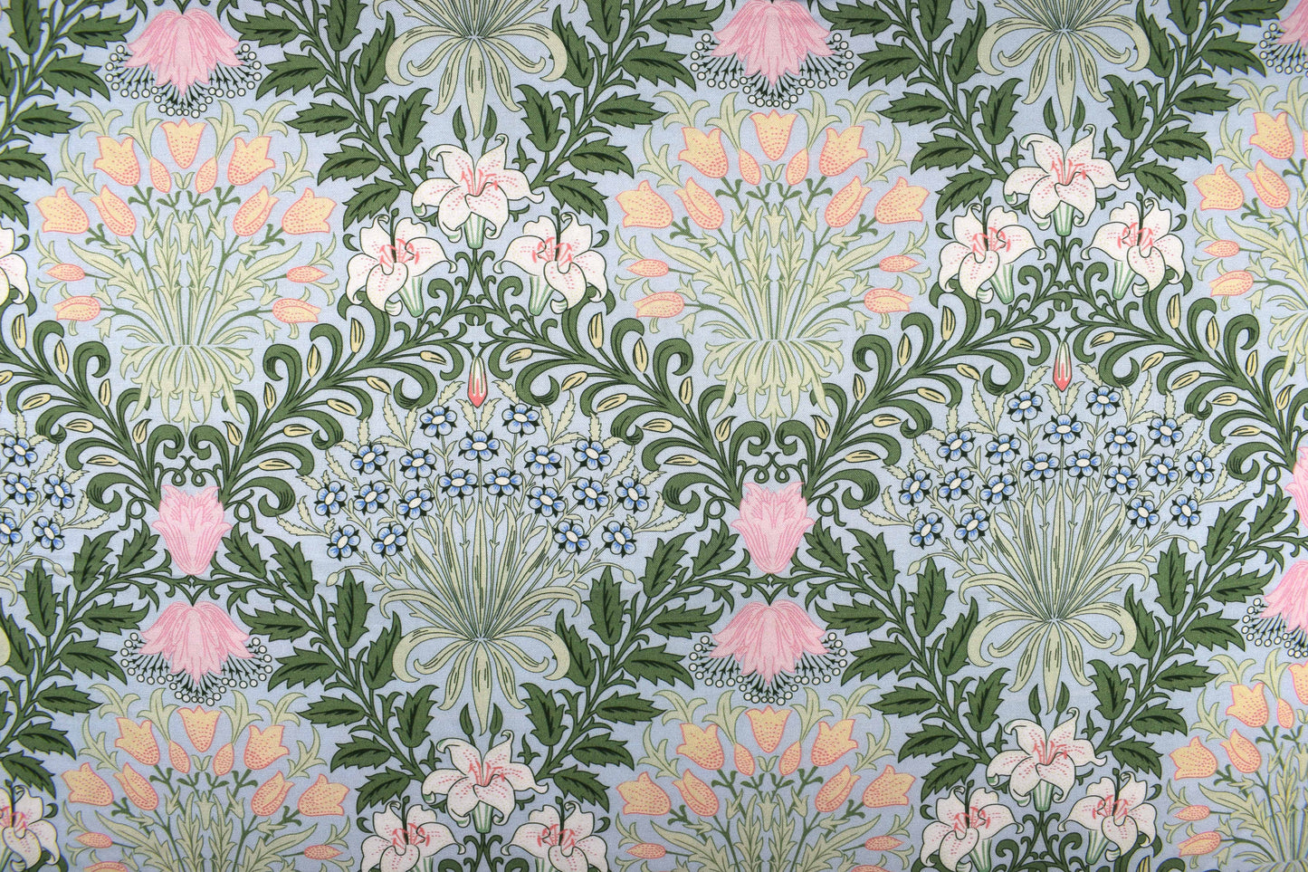 William Morris Garden, Simply Nature, organic Quilting fabric, cotton fabric - Price by the Half Metre