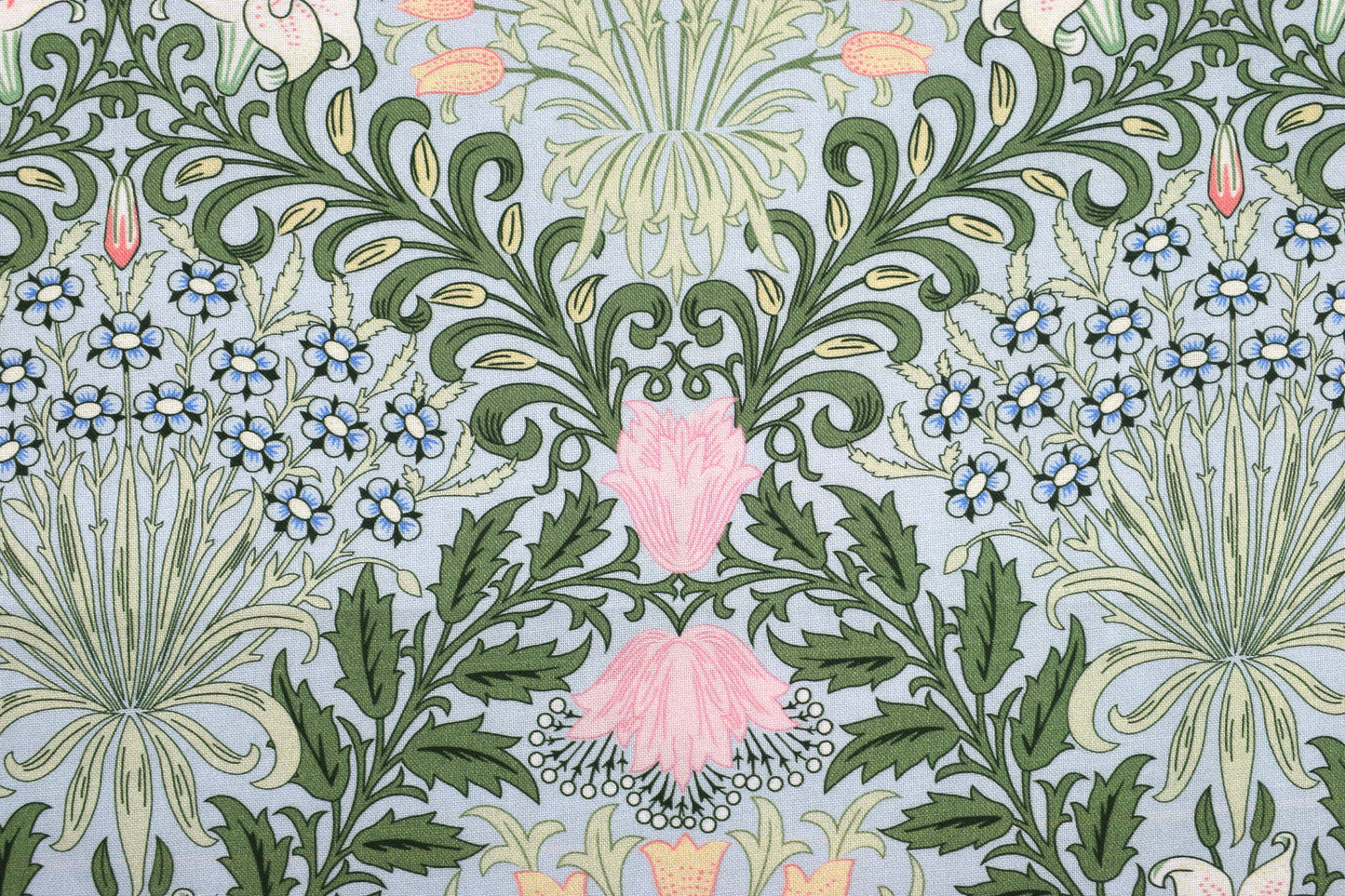 William Morris Garden, Simply Nature, organic Quilting fabric, cotton fabric - Price by the Half Metre