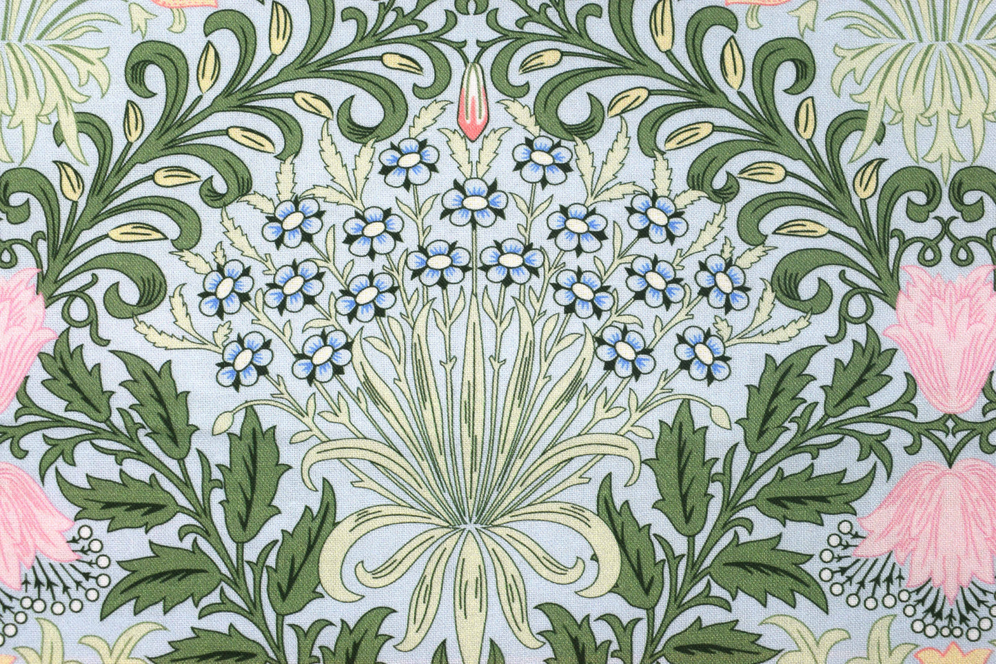 William Morris Garden, Simply Nature, organic Quilting fabric, cotton fabric - Price by the Half Metre