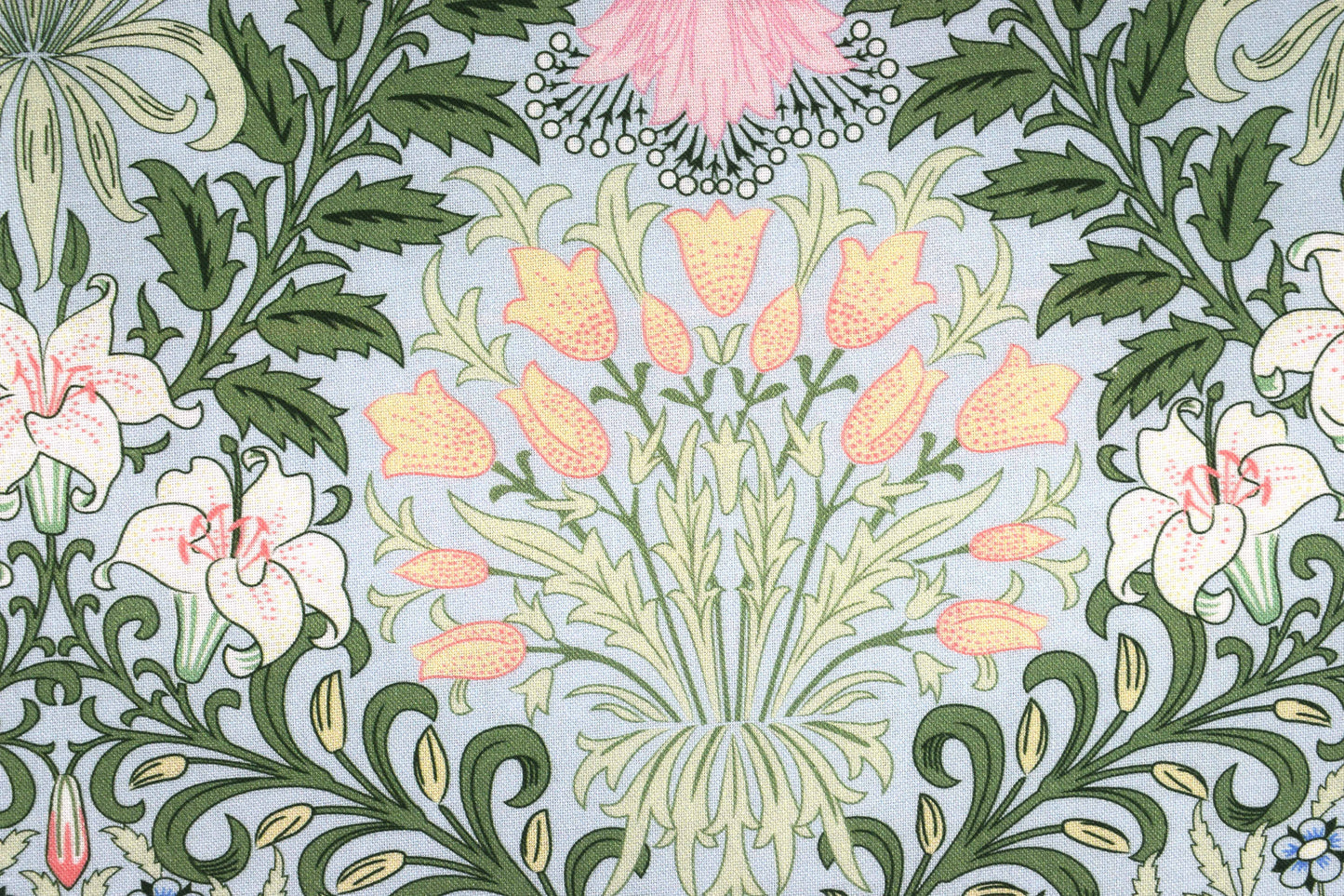 William Morris Garden, Simply Nature, organic Quilting fabric, cotton fabric - Price by the Half Metre